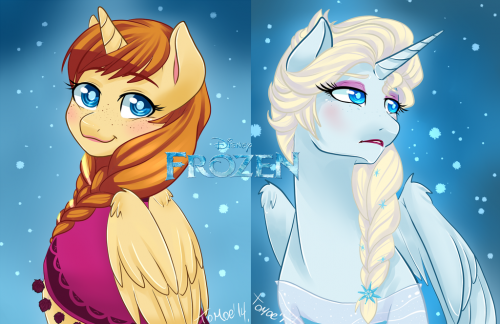 frozen pony