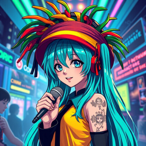 reggae hatsune miku